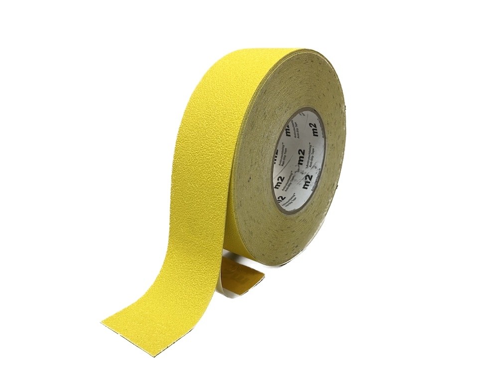 podlahová páska žltá s protišmykovou úpravou 50mm x 18,3m