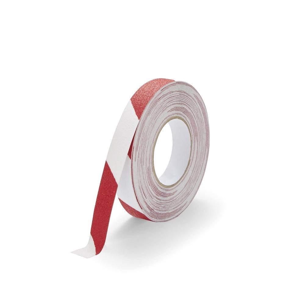 Protišmyková páska samolepiaca červeno biela 25mm x 18,3m I TeSe