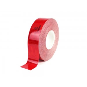 Červená reflexná páska pre označovanie nákladných aut I TeSe