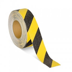 Protišmyková páska štandardné zrno výstražná žlto/čierna I TeSe
