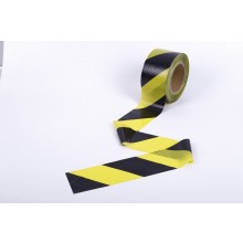 Vytyčovacia páska žlto-čierna nelepivá 70mm x 200m