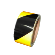 Reflexná páska výstražná žlto / čierna