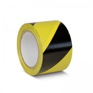Podlahová páska štandard výstražná žlto čierna