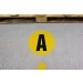 podlahové značenie laminované písmená A-Z